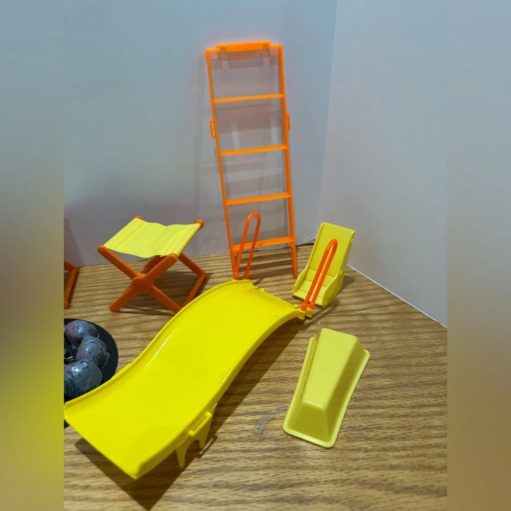 Vintage Barbie 1960s 1970s camping accessories